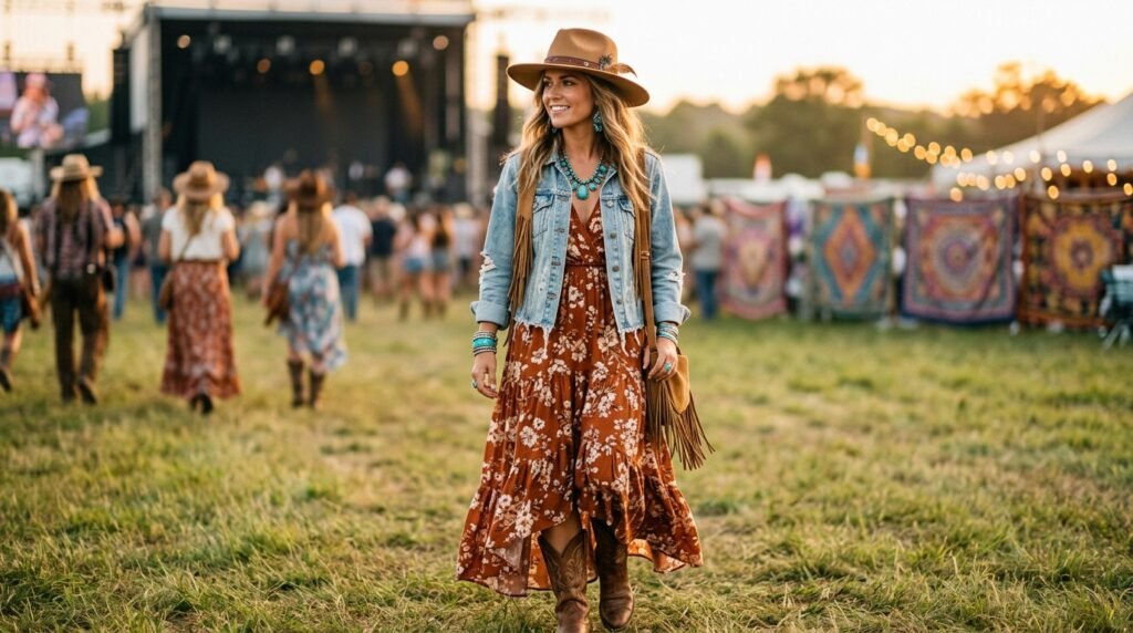 Prairie Boho outfits
