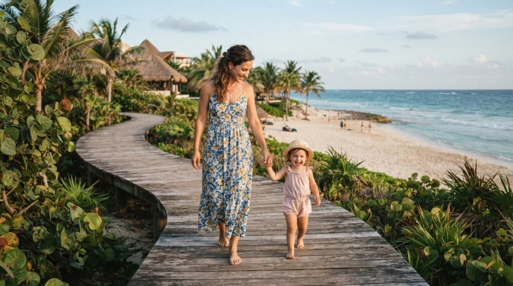Casual Vacation Outfits for Moms