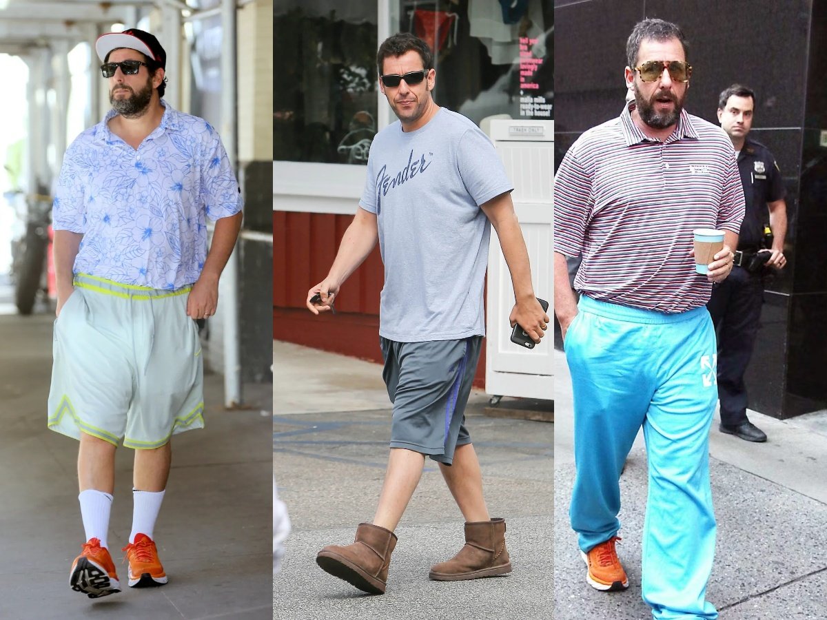 Adam Sandler outfits sweatpants